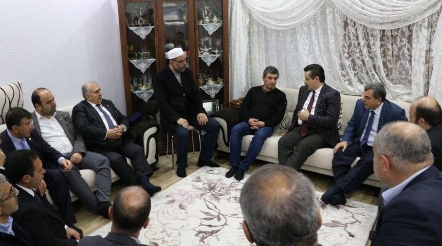 Ak Parti Milletvekili &Ccedil;elik, Afrin Şehidinin Babasını Ziyaret Etti
