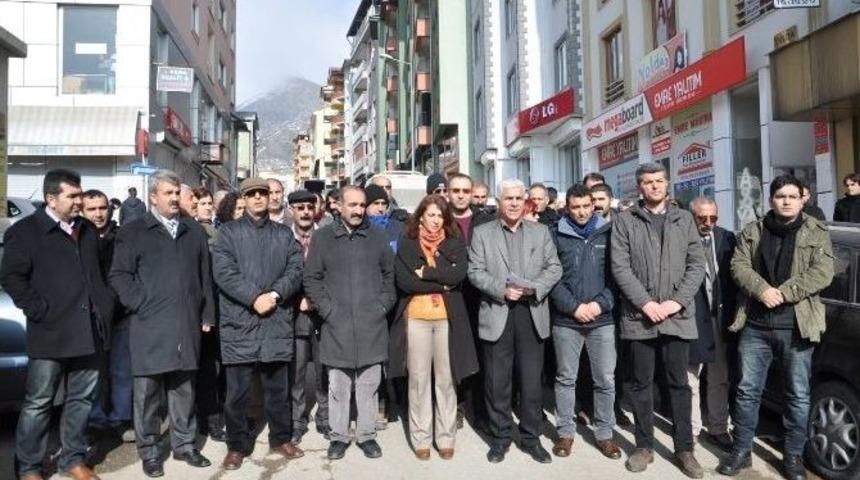 Dersim Sendikalar Platformu&rsquo;ndan Yeşiltepe&rsquo;ye Destek