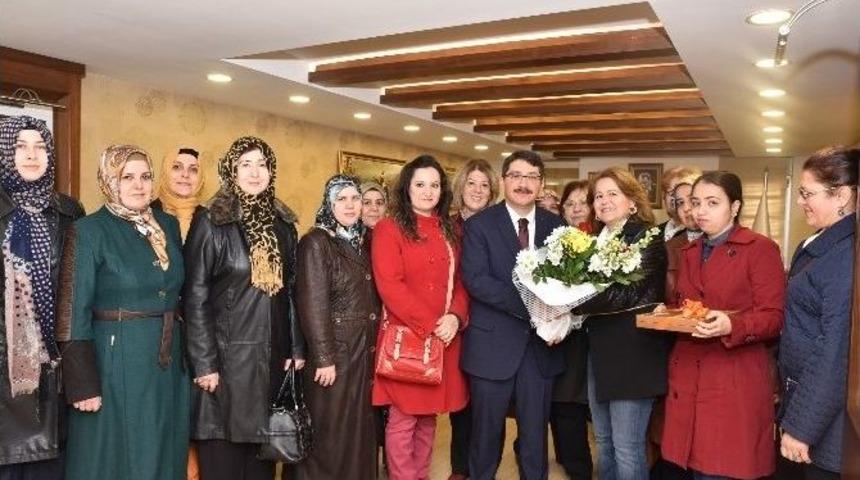 Spor Yapan Bayanlardan Başkan &Ccedil;elik&rsquo;e Teşekk&uuml;r