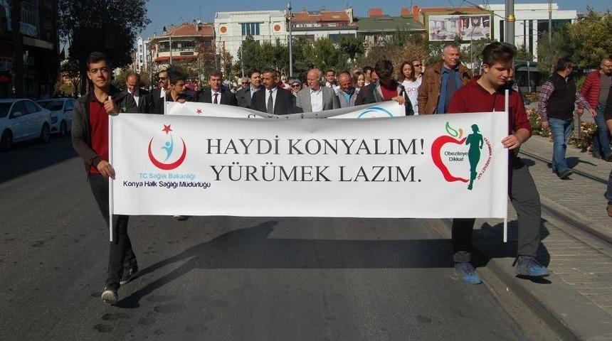 Konya&rsquo;da "d&uuml;nya Y&uuml;r&uuml;y&uuml;ş G&uuml;n&uuml;" Ger&ccedil;ekleşti