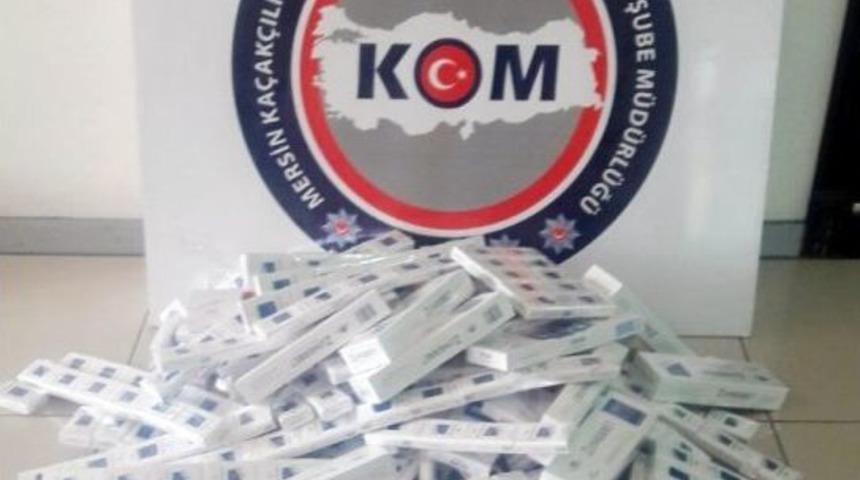 Mersin&rsquo;da Ka&ccedil;ak İ&ccedil;ki Ve Sigara Operasyonu