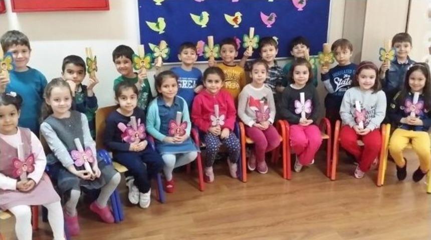 Şehzade Mehmet Anaokulu &Ouml;ğrencileri İlk Karnelerini Aldılar