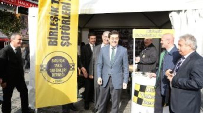 Başkan Hazinedar&rsquo;dan Taksicilere Destek