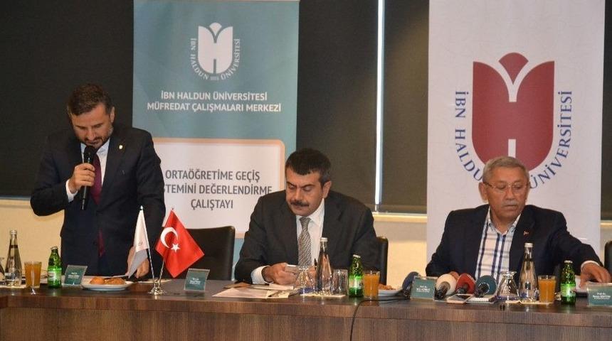 Milli Eğitim Bakanlığı M&uuml;steşarı Do&ccedil;. Dr. Yusuf Tekin, Teog&rsquo;un Kaldırılmasıyla İlgili Konuştu