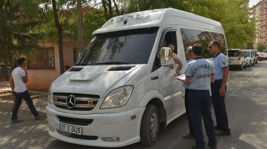 B&uuml;y&uuml;kşehir Belediyesi, &Ouml;ğrenci Servislerini Denetliyor