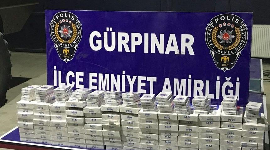 Van’da Kaçak Sigara Operasyonu