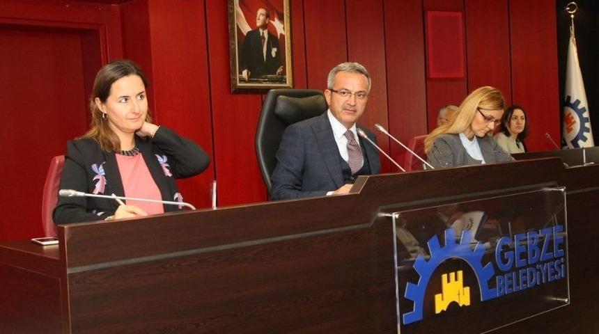 Gebze Belediyesi Ekim Meclisi İlk Oturumu Tamamlandı