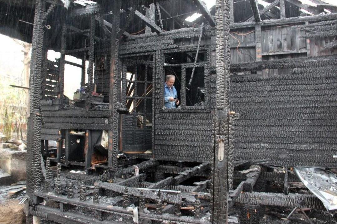 Alevlere Teslim Olan Ahşap Evin Kundaklandığı İddiası