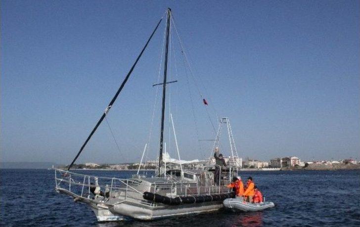 Kendi Yaptığı Tekneyle 6 Aydır Denizde G4