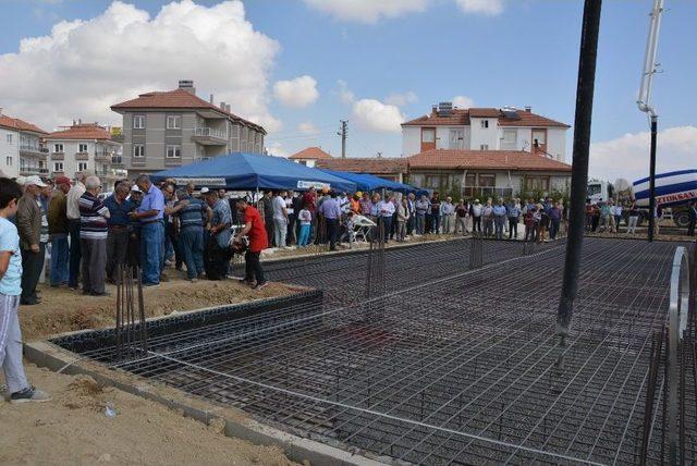 Şehitler Camii&rsquo;nin Temeli Dualarla Atıldı 1