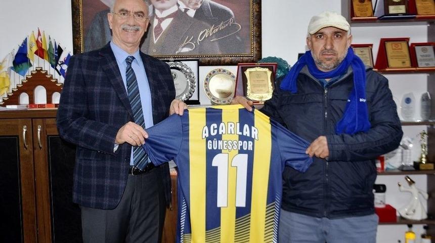 Başkan Kale&rsquo;den Spora Destek