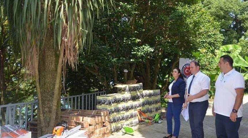 Tika&rsquo;dan Batum Botanik Bah&ccedil;esi&rsquo;ne İla&ccedil; Desteği