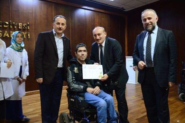 350 Engelli &Ouml;ğrenci Karne Sevinci Yaşadı 2