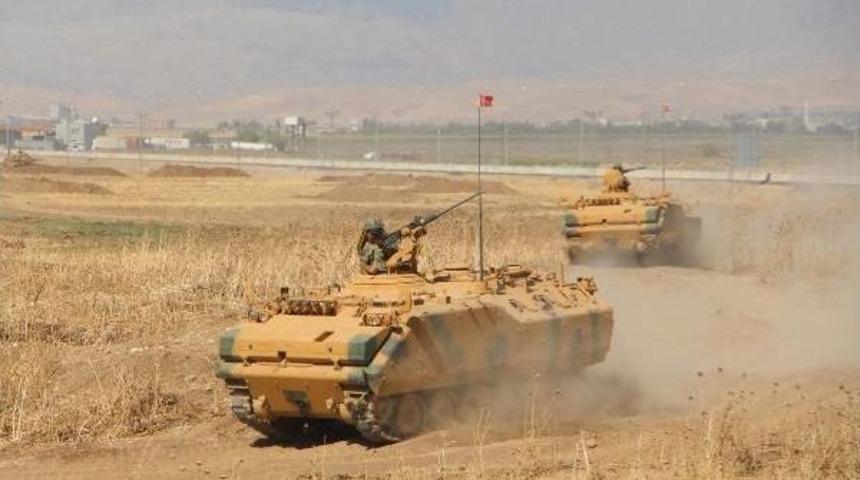 Habur'daki Tatbikatta Piyade Birlikleri Ile Temsili &Ccedil;ıkarma