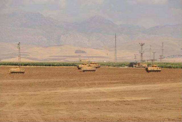 Habur'daki Tatbikatta Piyade Birlikleri Ile Temsili Çıkarma