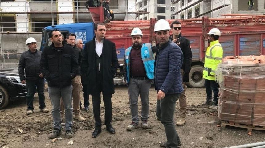 Başkan Bedirhanoğlu, Yapımı Devam Eden Konutları İnceledi