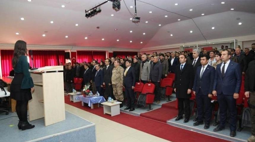 Şırnak&rsquo;ta Uyuşturucu Maddelerle M&uuml;cadele Ve G&uuml;venlik Toplantısı Yapıldı