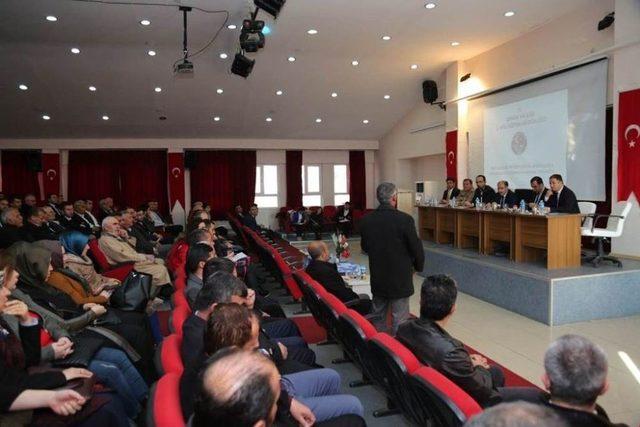 Şırnak’ta Uyuşturucu Maddelerle Mücadele Ve Güvenlik Toplantısı Yapıldı