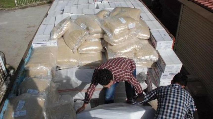 Kamyon Kasasında 42 Bin 500 Paket Ka&ccedil;ak Sigara