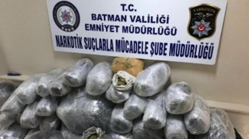 Batman&rsquo;da 147 Kilo 400 Gram Uyuşturucu Ele Ge&ccedil;irildi