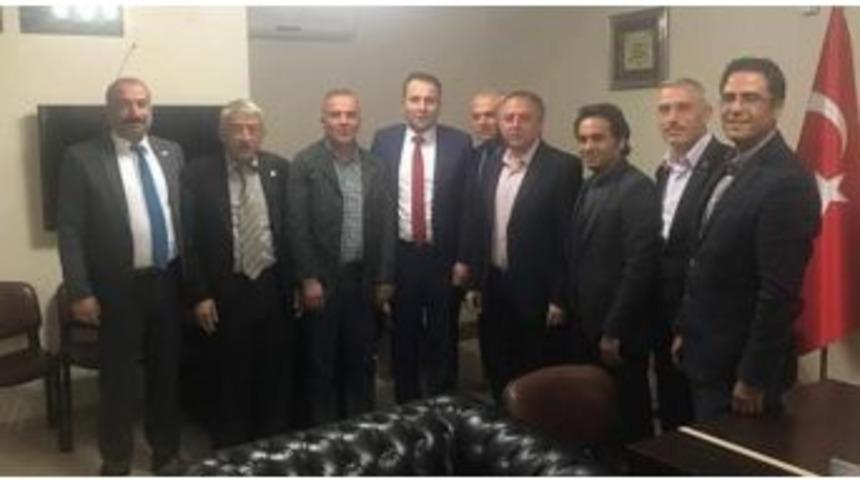 İl Genel Meclisi Başkanı Ve &Uuml;yeleri, Ak Parti İl Başkanını Ziyaret Etti