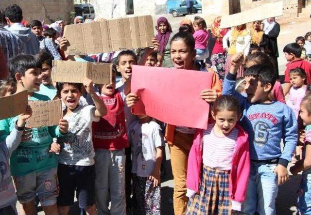 Gaziantep'te 'öğrenci Servisi' Eylemi