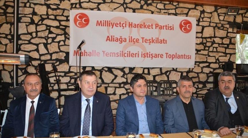 Mhp’den Mahalle Temsilcileri İle İstişare Toplantısı