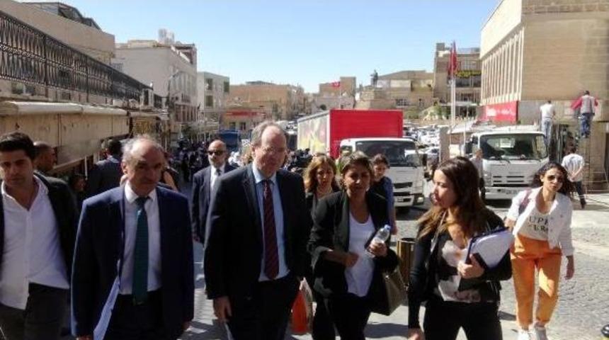 Ab'li B&uuml;y&uuml;kel&ccedil;iler, Ab Destekli Projeleri Yerinde Inceledi