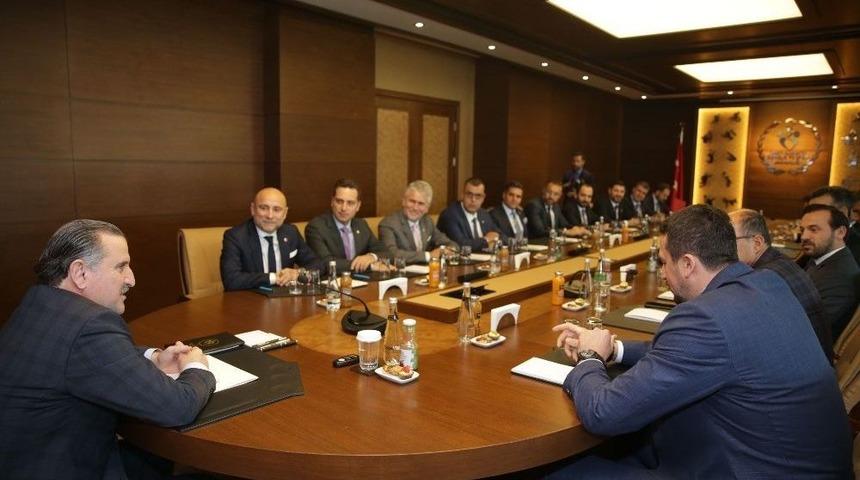 Tbf&rsquo;den Bakan Osman Aşkın Bak&rsquo;a Ziyaret