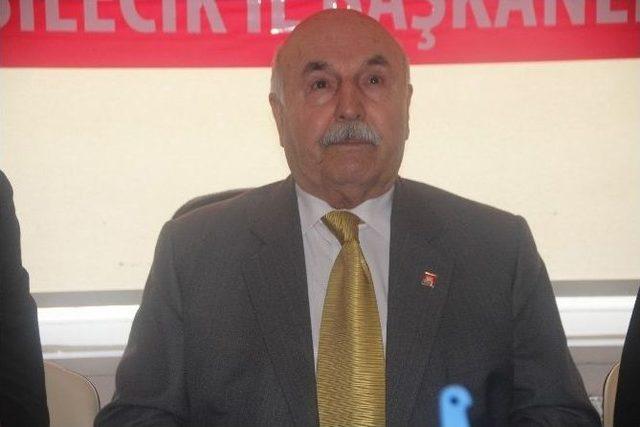 Chp Bilecik İl Başkanı Şinasi Çetinkaya: 1