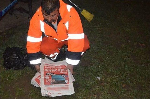 Çöp Kutusundaki Şüpheli Paket Fünyeyle Patlatıldı 2