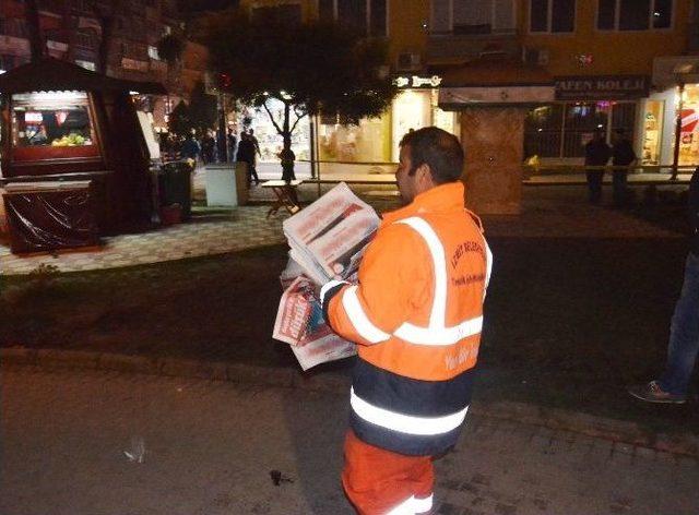 Çöp Kutusundaki Şüpheli Paket Fünyeyle Patlatıldı 3