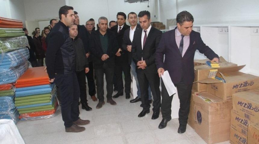 Bismil Belediyesinden Anaokullara Malzeme Desteği