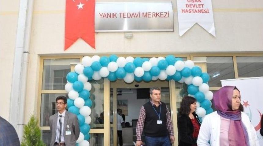 Uşak Devlet Hastanesi&rsquo;nde Yanık &Uuml;nitesi Hizmete A&ccedil;ıldı