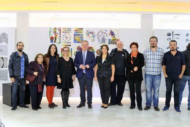 Temel Sanat Eğitimi Sergisi Stmf’de Düzenlendi