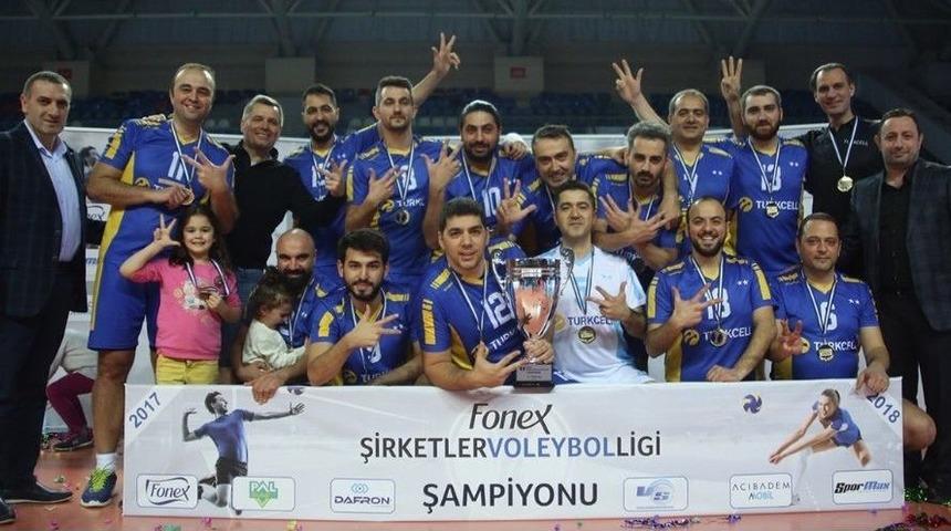 Şirketler Ligi&rsquo;nde Şampiyon Turkcell Oldu