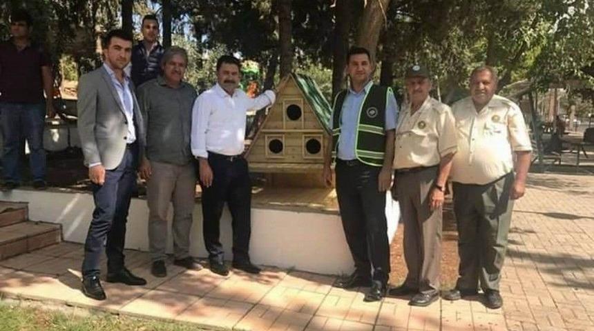 Kilis&rsquo;te Parklara Kedi Evleri Kuruyor