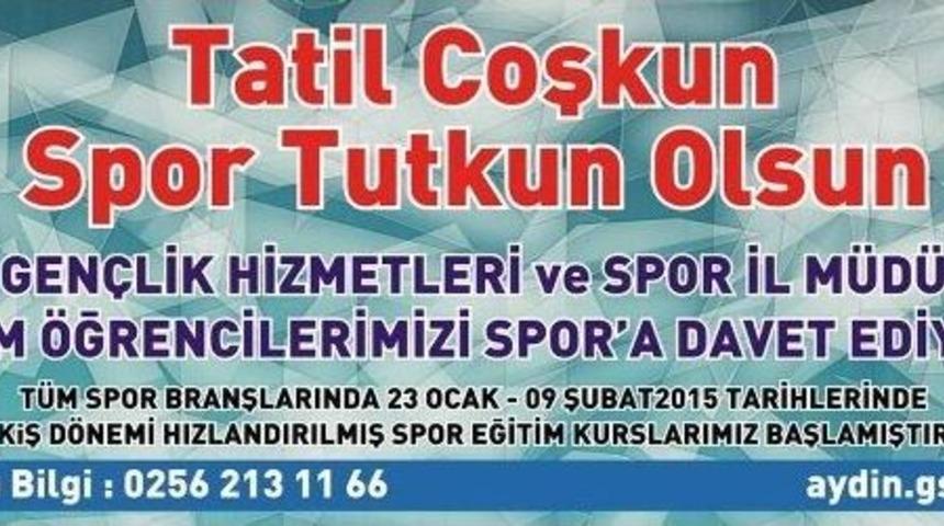 &Ouml;ğrenciler Tatil &Ccedil;oşkusunu Sporla Yaşayacak