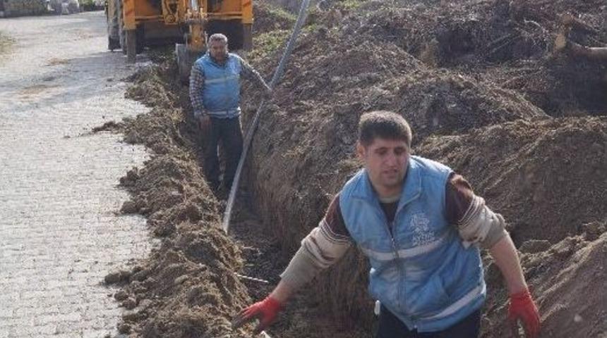 İncirliova Dereağzı Mahallesine İ&ccedil;me Suyu Takviyesi