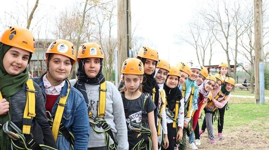 700 &Ouml;ğrenci Daha Macera Park&rsquo;ta Heyecana Ortak Oldu