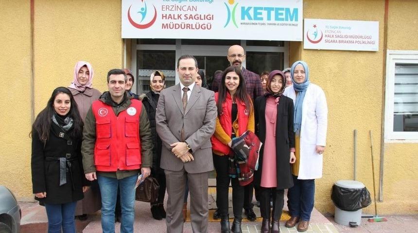 Erzincan&rsquo;da Gen&ccedil;lerden Ketem Ziyareti