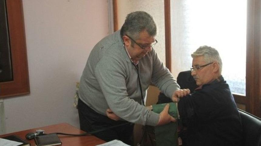 Erzincan Belediyesi Personelleri Sağlık Taramasından Ge&ccedil;ti
