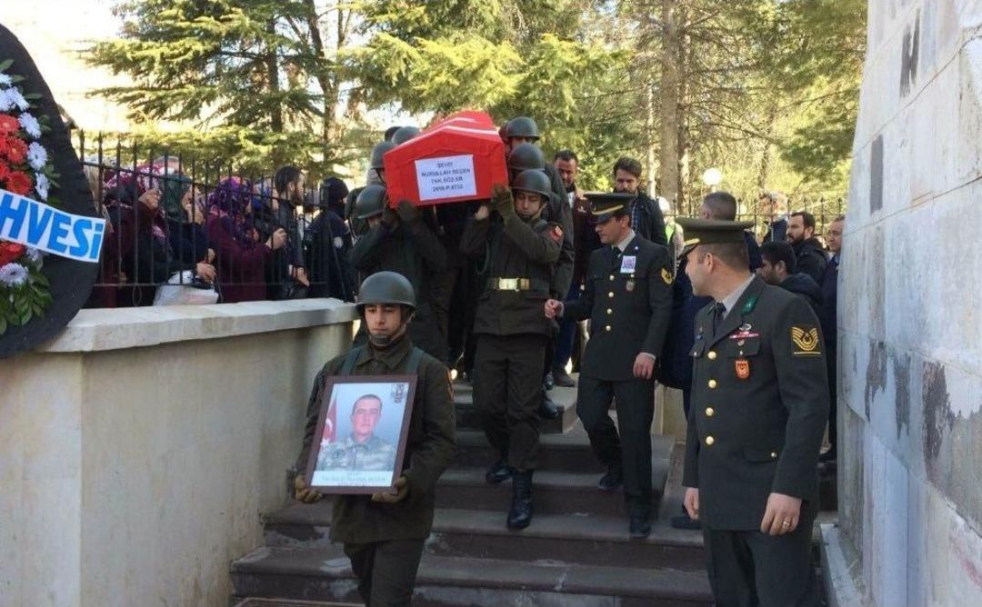 Konya Şehidini Son Yolculuğuna Binler Uğurladı