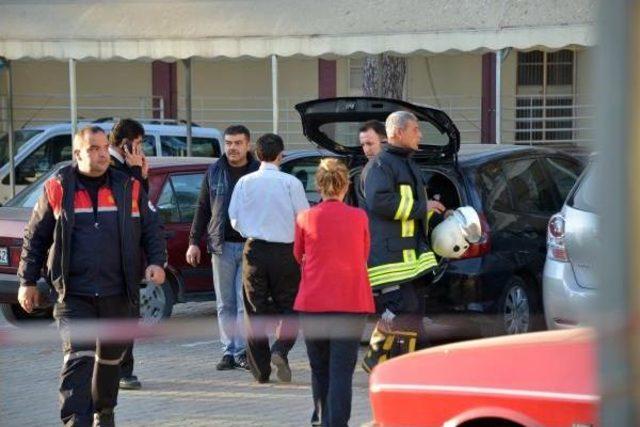 Hastane Bahçesinde Gaz Paniği 2