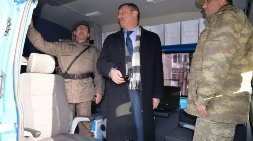 Jandarmaya Mobil Karakol Aracı