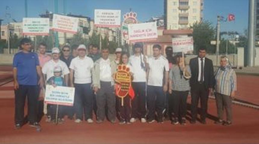 Adıyaman&rsquo;da D&uuml;nya Y&uuml;r&uuml;y&uuml;ş G&uuml;n&uuml; D&uuml;zenlendi