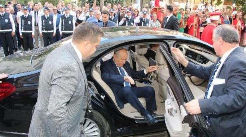 Mhp Genel Başkanı&nbsp;Bah&ccedil;eli, Manisa'da