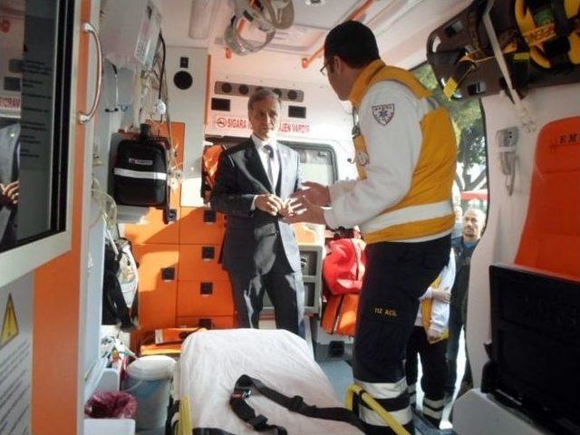 Manisa Ak Parti Milletvekili Yurttaş: ’’manisa’ya 11 Yeni Ambulans Geliyor’’ 2