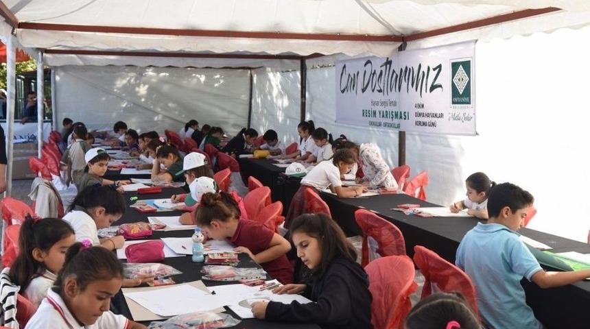 Osmaniye&rsquo;de "can Dostlarım" Resim Yarışması