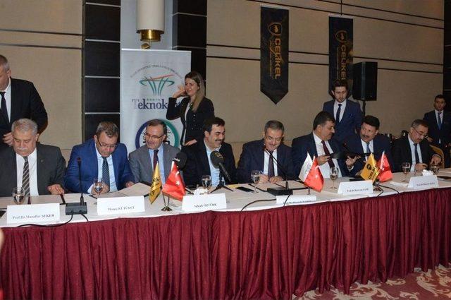 Konya’da Üniversite-sanayi İşbirliği Protokolü İmza Töreni 1